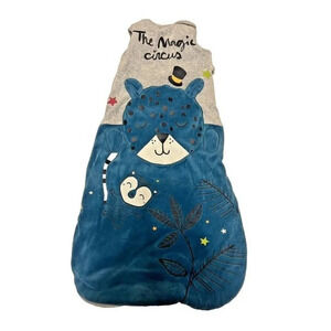 Petit‎ Beguin Baby 0 - 6 Magic Circus Soft Sleep Sack Swaddle Wrap Bears Racoon